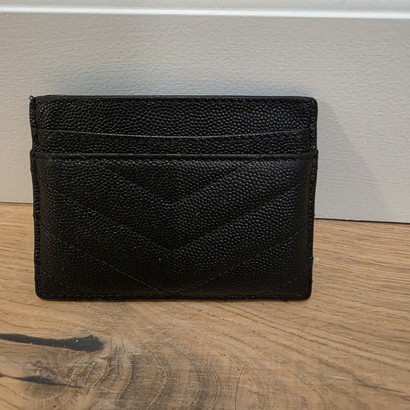 Saint Laurent Black Card Holder - Picture 3 of 7